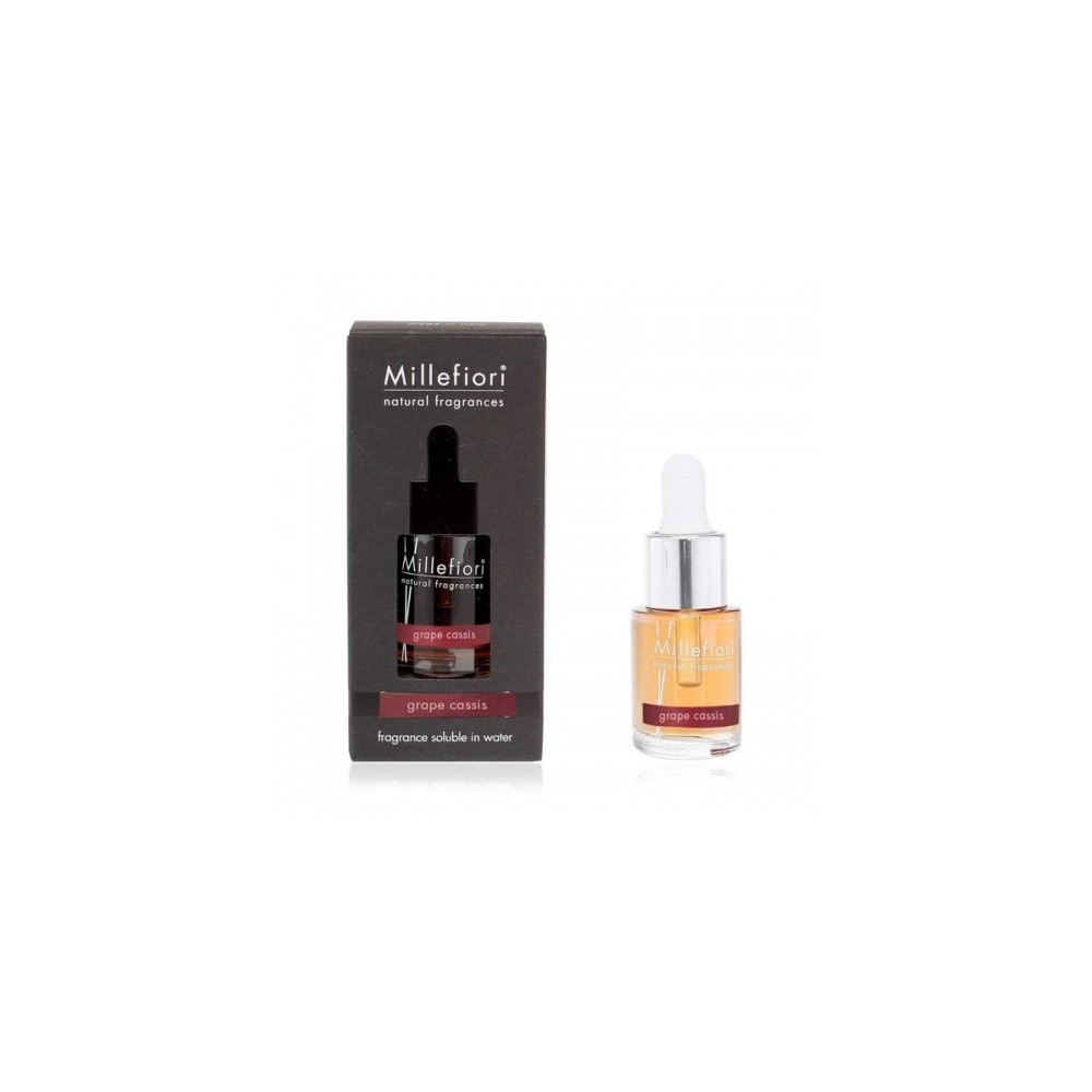 Millefiori Milano Grape Cassis Fragranza Idrosolubile Per Diffusore A Ultrasuoni Hydro 15 Ml 