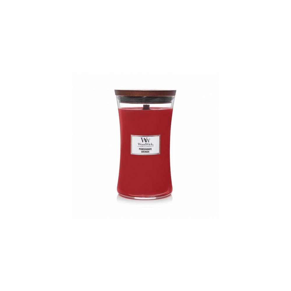 Woodwick Pomegranate Candela Profumata Clessidra Grande 609 G 