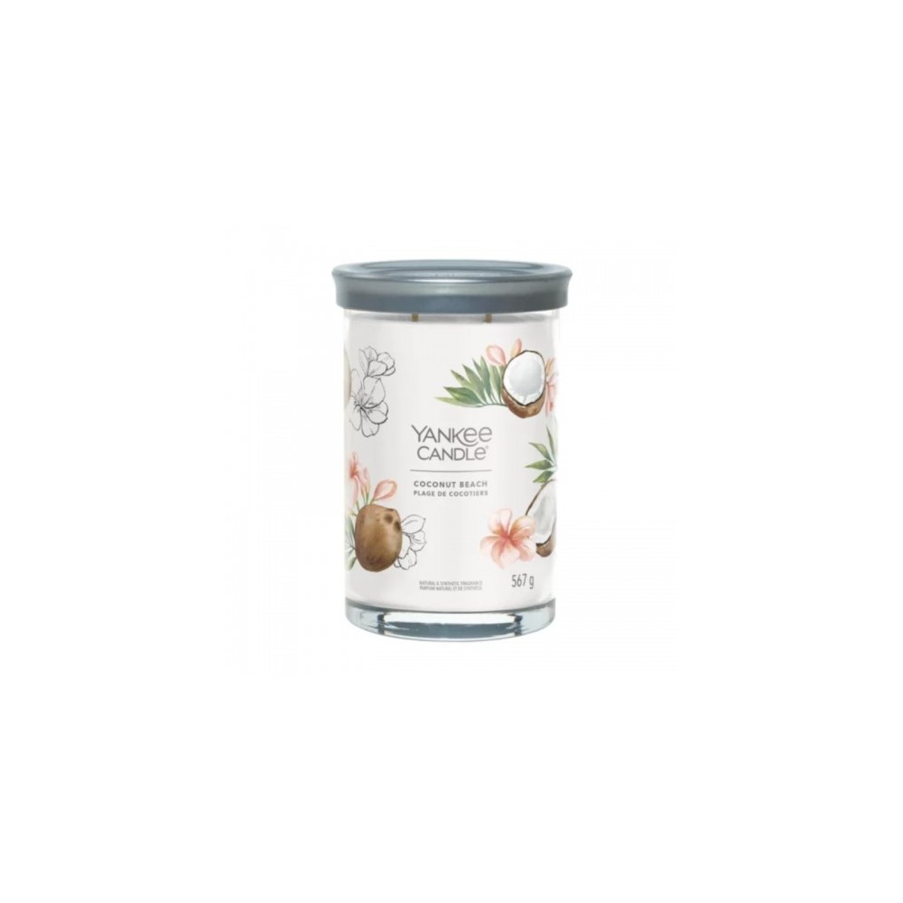 Yankee Candle Coconut Beach Candela Profumata Tumbler Grande 567 G 