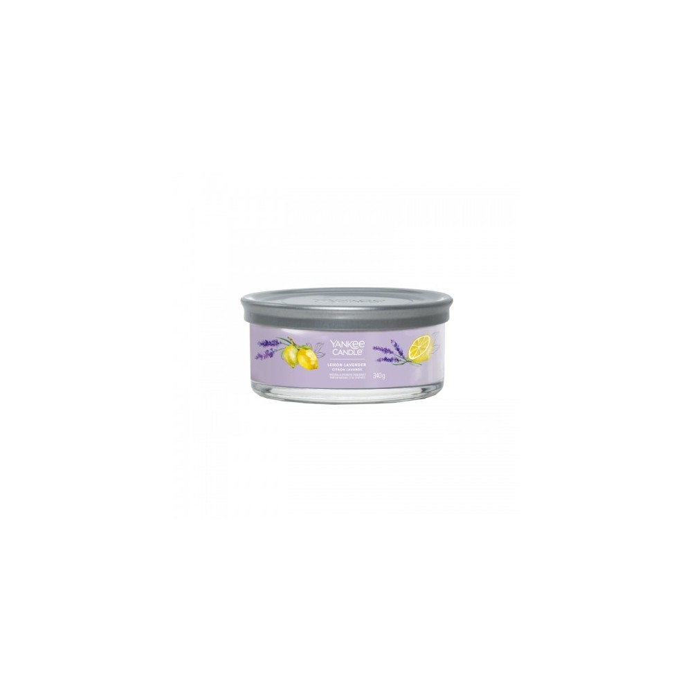 Yankee Candle Lemon Lavender Candela Tumbler A 5 Stoppini Signature 340 G 