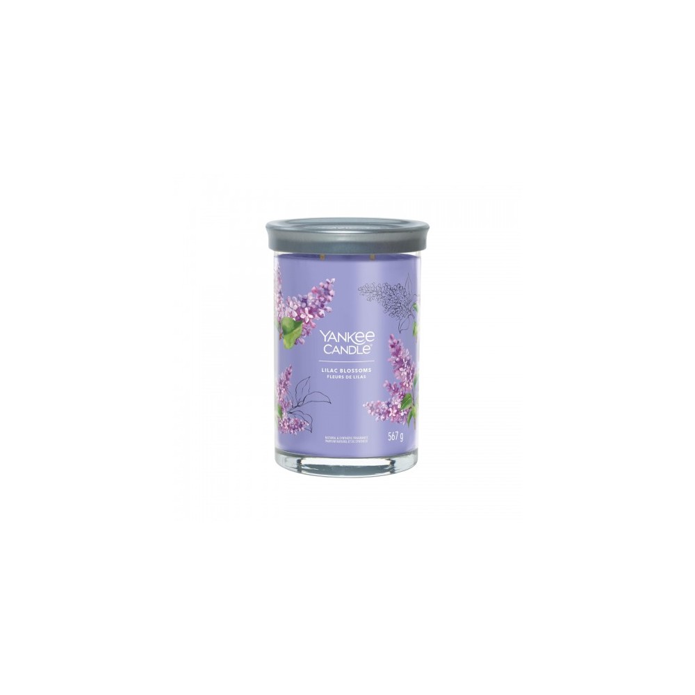 Yankee Candle Lilac Blossoms Candela Tumbler Signature Grande 567G 