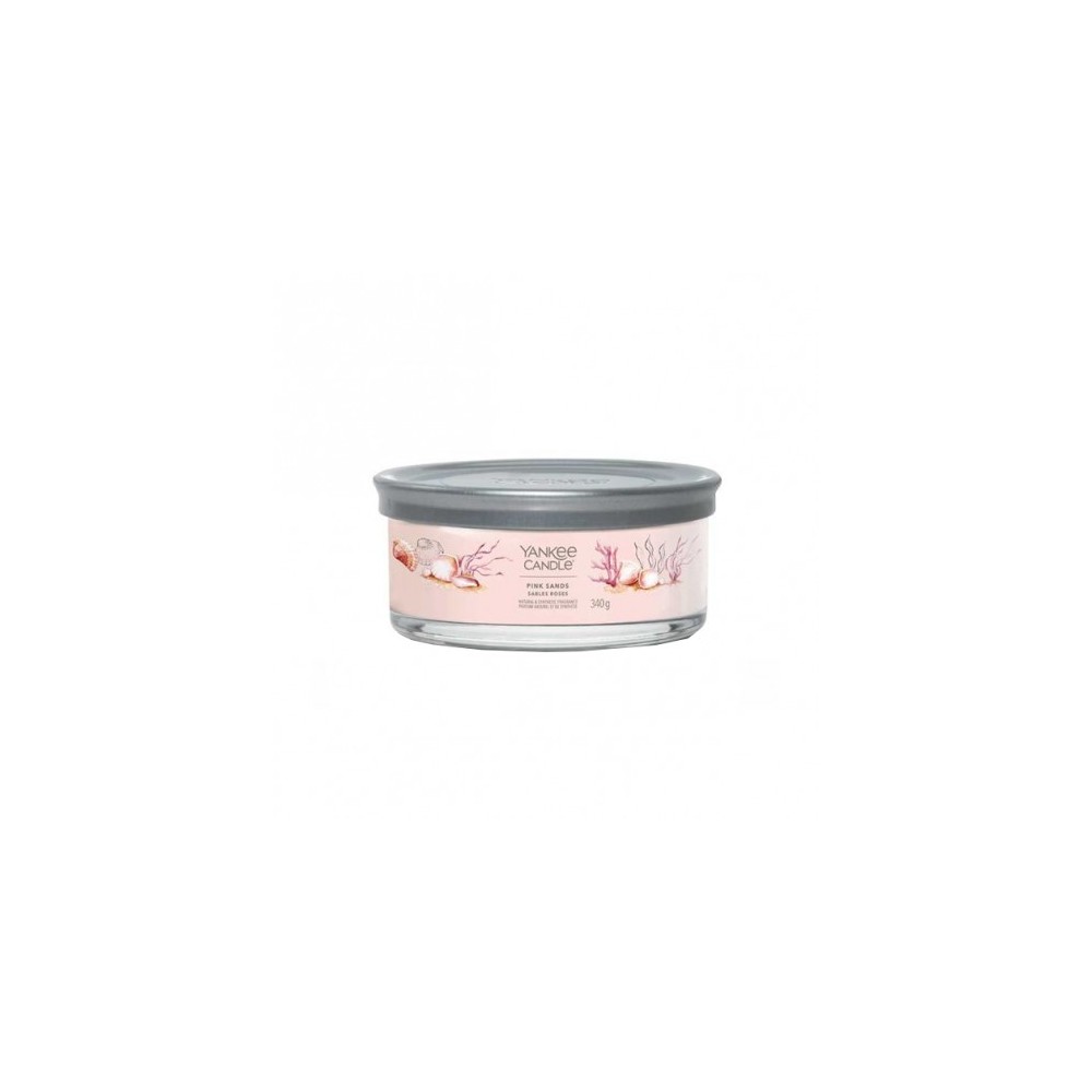 Yankee Candle Pink Sands Candela Tumbler A 5 Stoppini Signature 340 G 