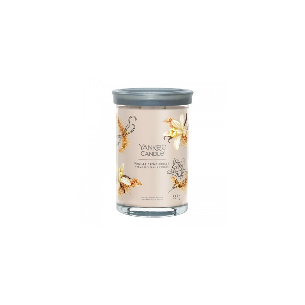 Yankee Candle Vanilla Crème Brûlée Candela Profumata Tumbler Signature 567 G 