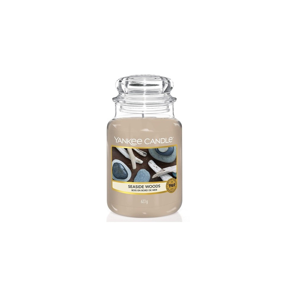 Yankee Candle Candela Profumata In Giara Grande Seaside Woods 