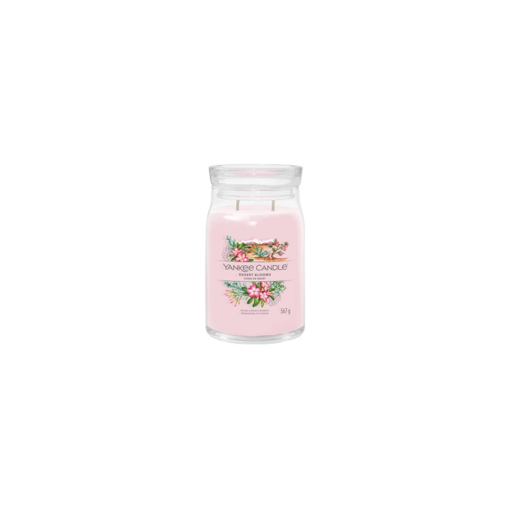 Yankee Candle Desert Blooms Candela Signature Grande 