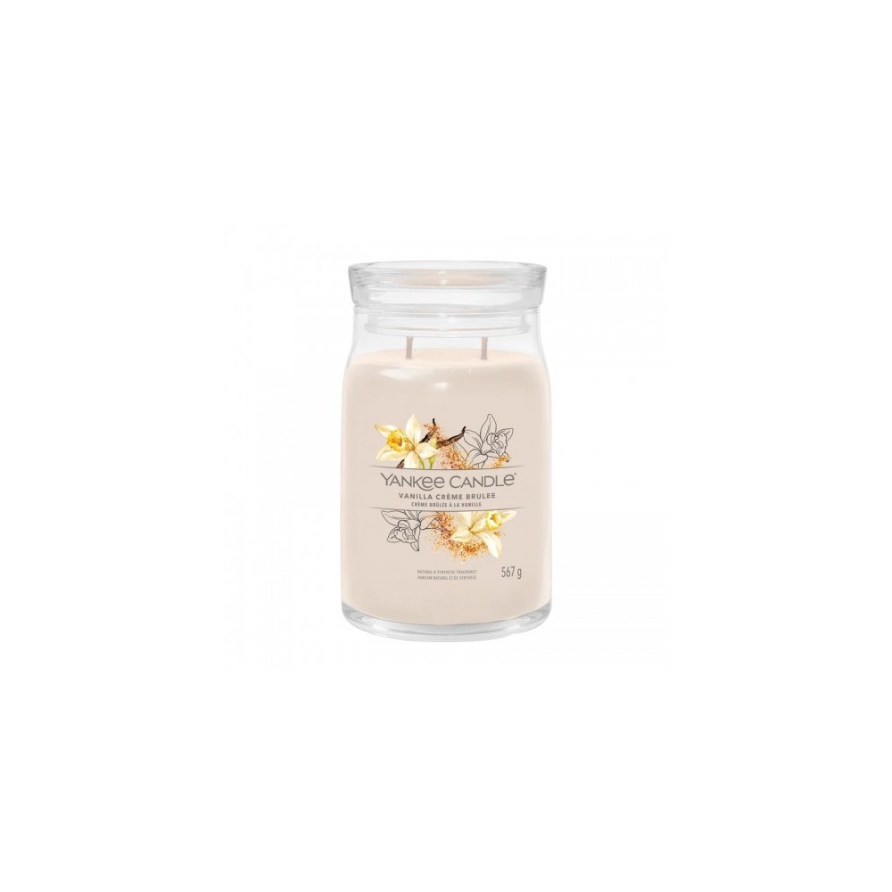 Yankee Candle Vanilla Crème Brûlée Candela Signature In Giara Grande 567 G 