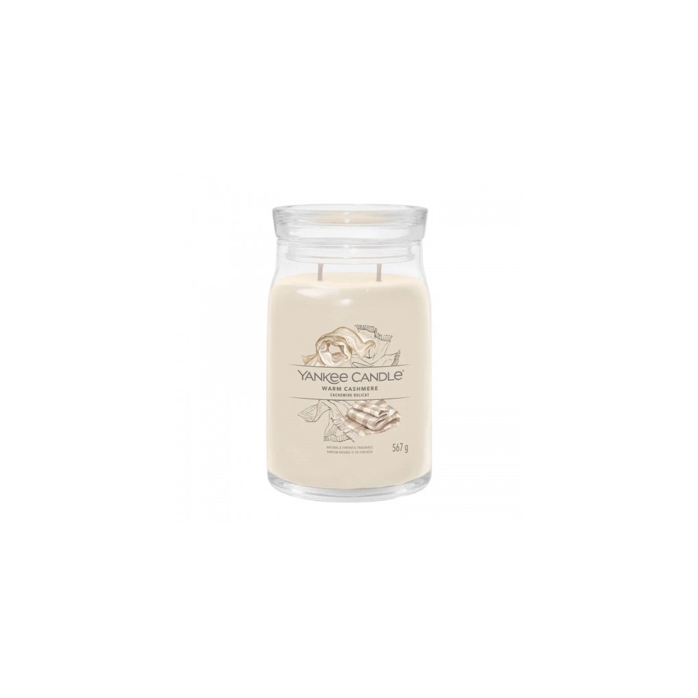 Yankee Candle Warm Cashmere Candela Signature In Giara Grande 567 G 