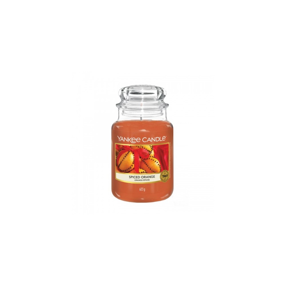 Yankee Candle Spiced Orange Candela Profumata In Giara Large 623 G 