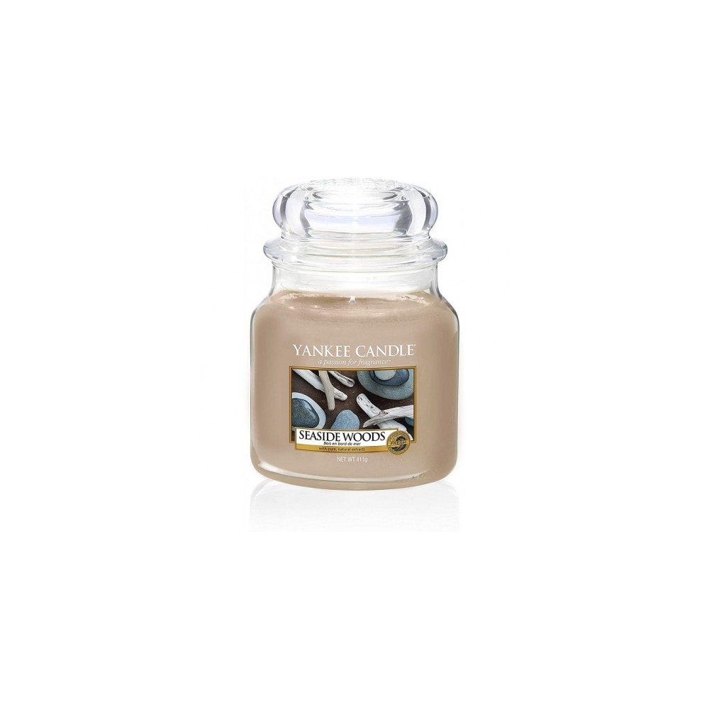 Yankee Candle Candela Profumata In Giara Media Seaside Woods 