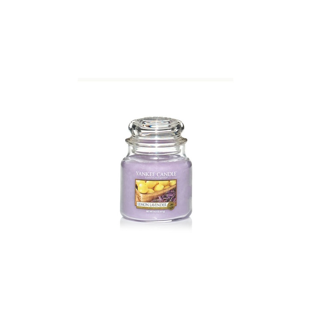 Yankee Candle Lemon Lavander Candela Profumata In Giara Media 