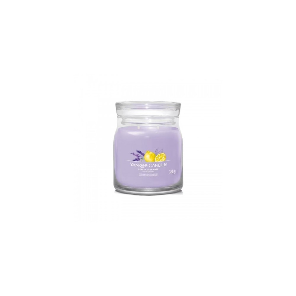 Yankee Candle Lemon Lavander Candela Profumata In Giara Media 368 G 