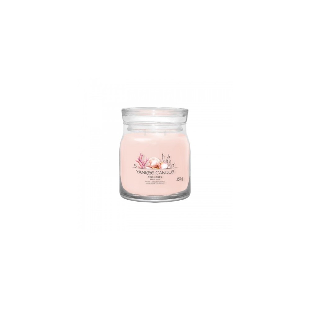 Yankee Candle Pink Sands Candela Profumata Signature Media 368 G 