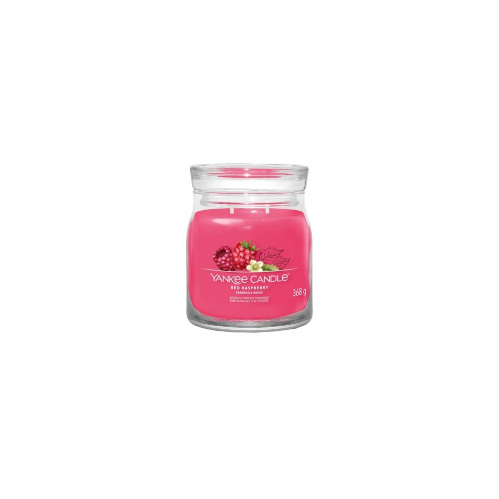 Yankee Candle Red Raspberry Candela Profumata Signature Media 368 G 