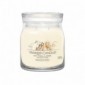 Yankee Candle Soft Wool & Amber Candela Profumata Signature Media 368 G