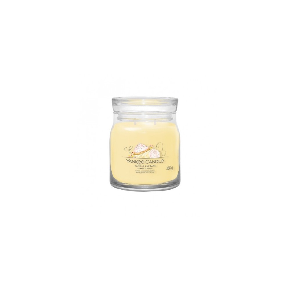 Yankee Candle Vanilla Cupcake Candela Profumata Signature Media 368 G 