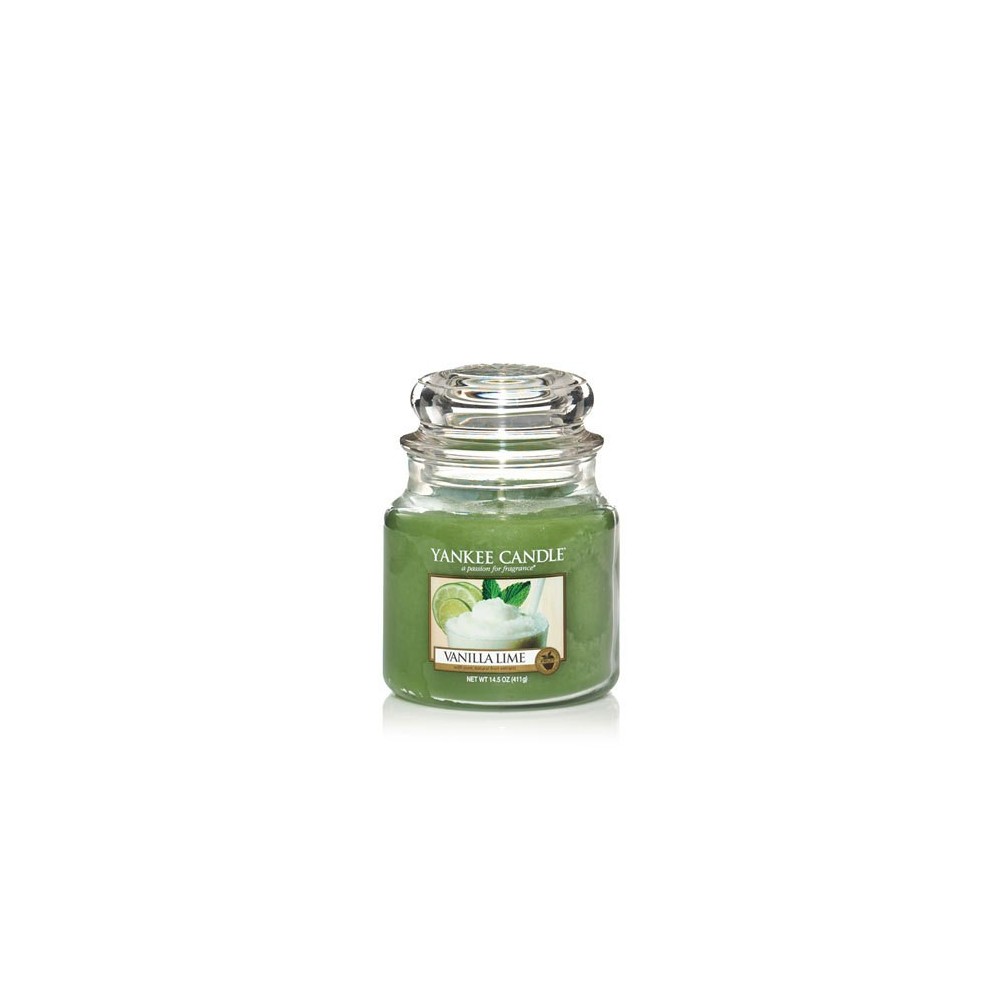 Yankee Candle Vanilla Lime Candela Profumata In Giara Media 