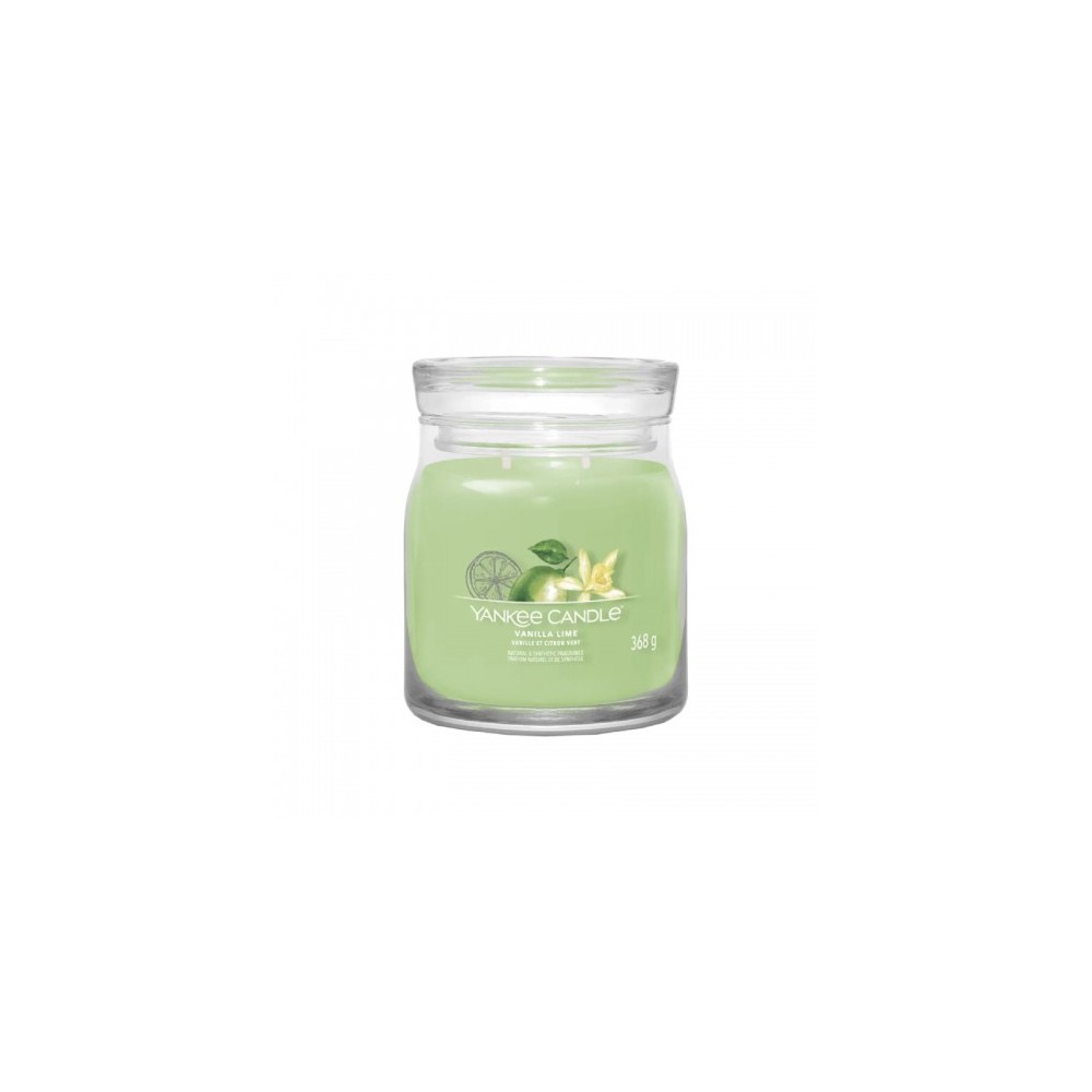 Yankee Candle Vanilla Lime Candela Profumata Signature Media 368 G 