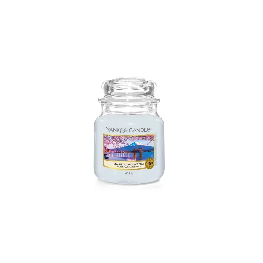 Yankee Candle Majestic Mount Fuji Candela Profumata Media In Barattolo 