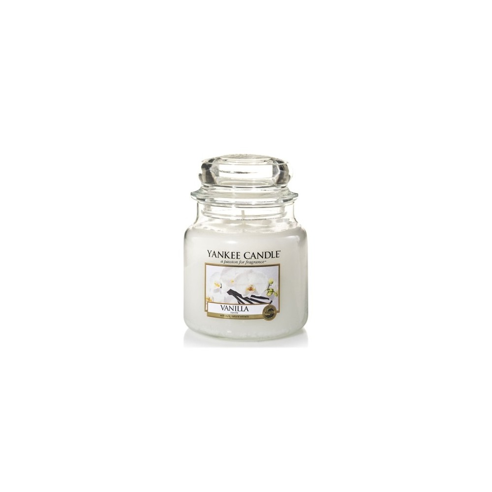Yankee Candle Vanilla Candela Profumata In Giara Media 