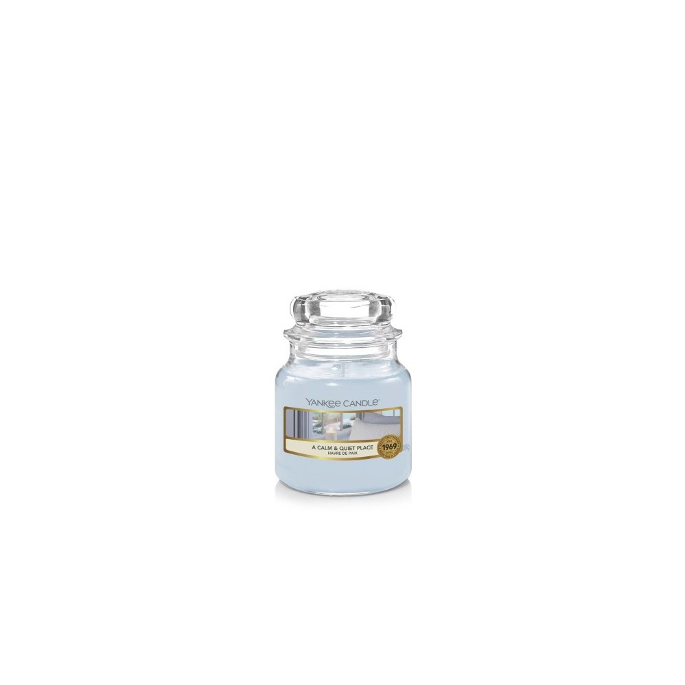 Yankee Candle Candela Profumata In Giara Piccola A Calm & Quiet Place 