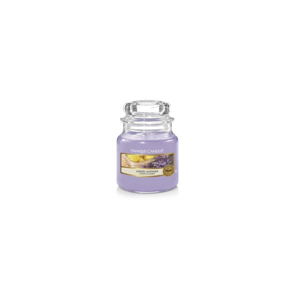 Yankee Candle Lemon Lavender Candela Profumata In Giara Piccola 