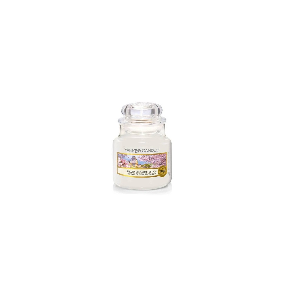 Yankee Candle Sakura Blossom Festival Candela Profumata Piccola 