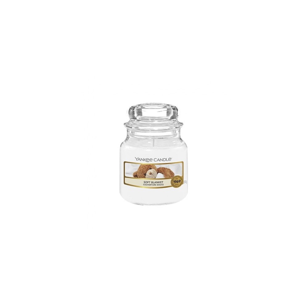 Yankee Candle Soft Blanket Candela Profumata In Giara Piccola 104 G 