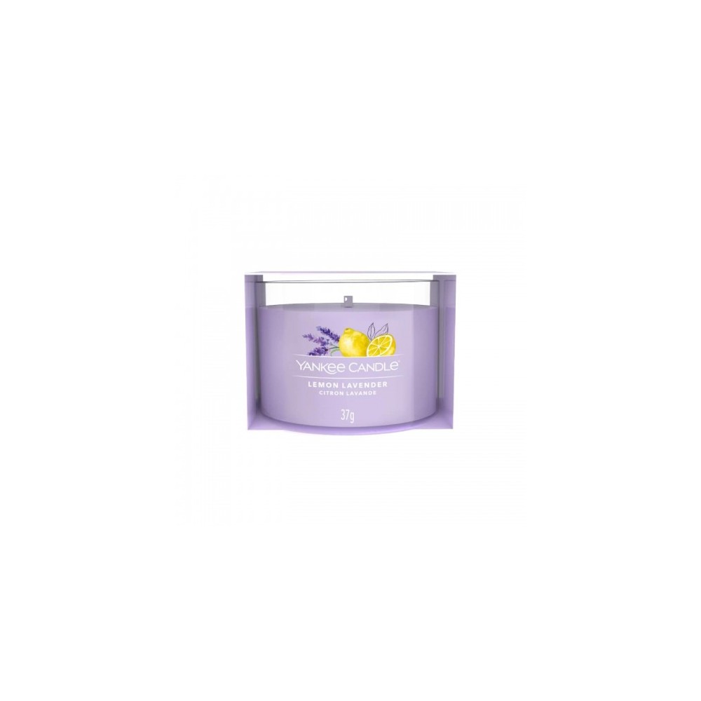 Yankee Candle Lemon Lavender Candela Votiva In Vetro 37 G 