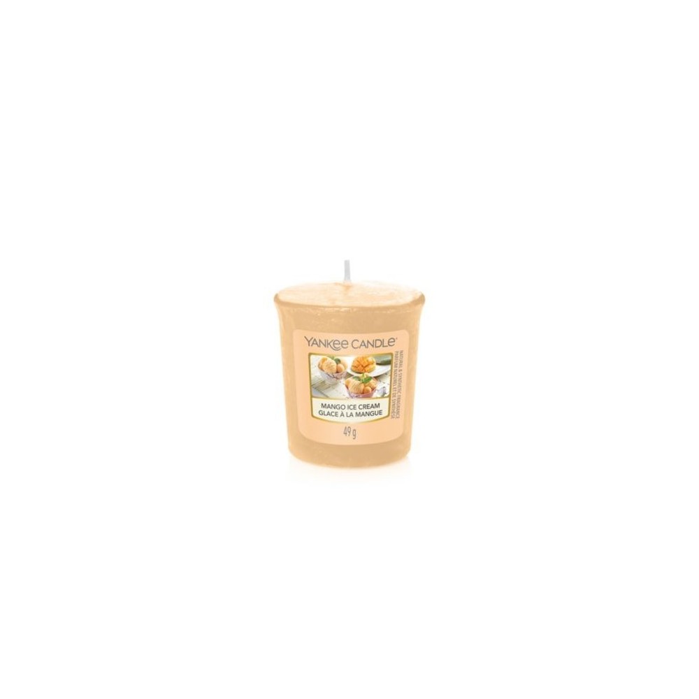 Yankee Candle Mango Ice Cream Candela Votiva Profumata 