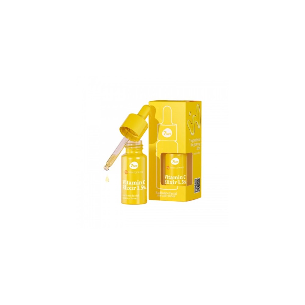 7Days Vitamin C Elixir 1.5% Siero Viso Illuminante 20 Ml 