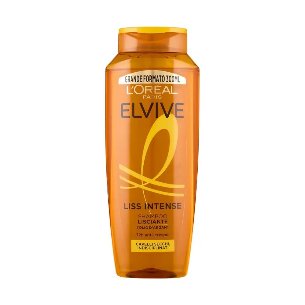 L'Oreal Paris Elvive Liss-Intense Shampoo Lisciante 300 ml 