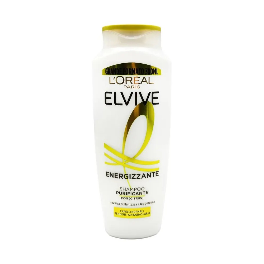 L'Oreal Paris Elvive Energizzante Shampoo Purificante Con Citrus 300 ml 