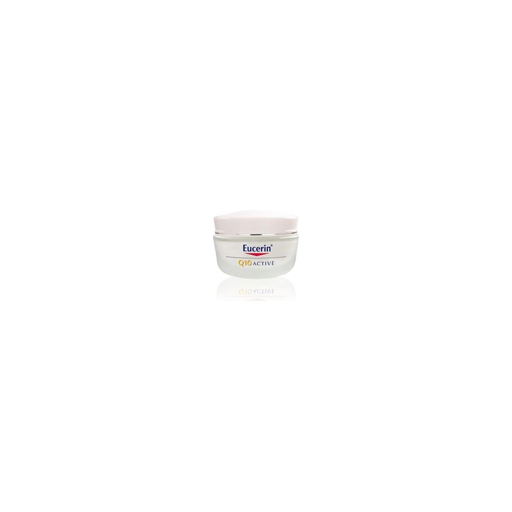Eucerin Q10 Active Crema Viso Idratante Antirughe Pelli Sensibili Trattamento Giorno 50 Ml 