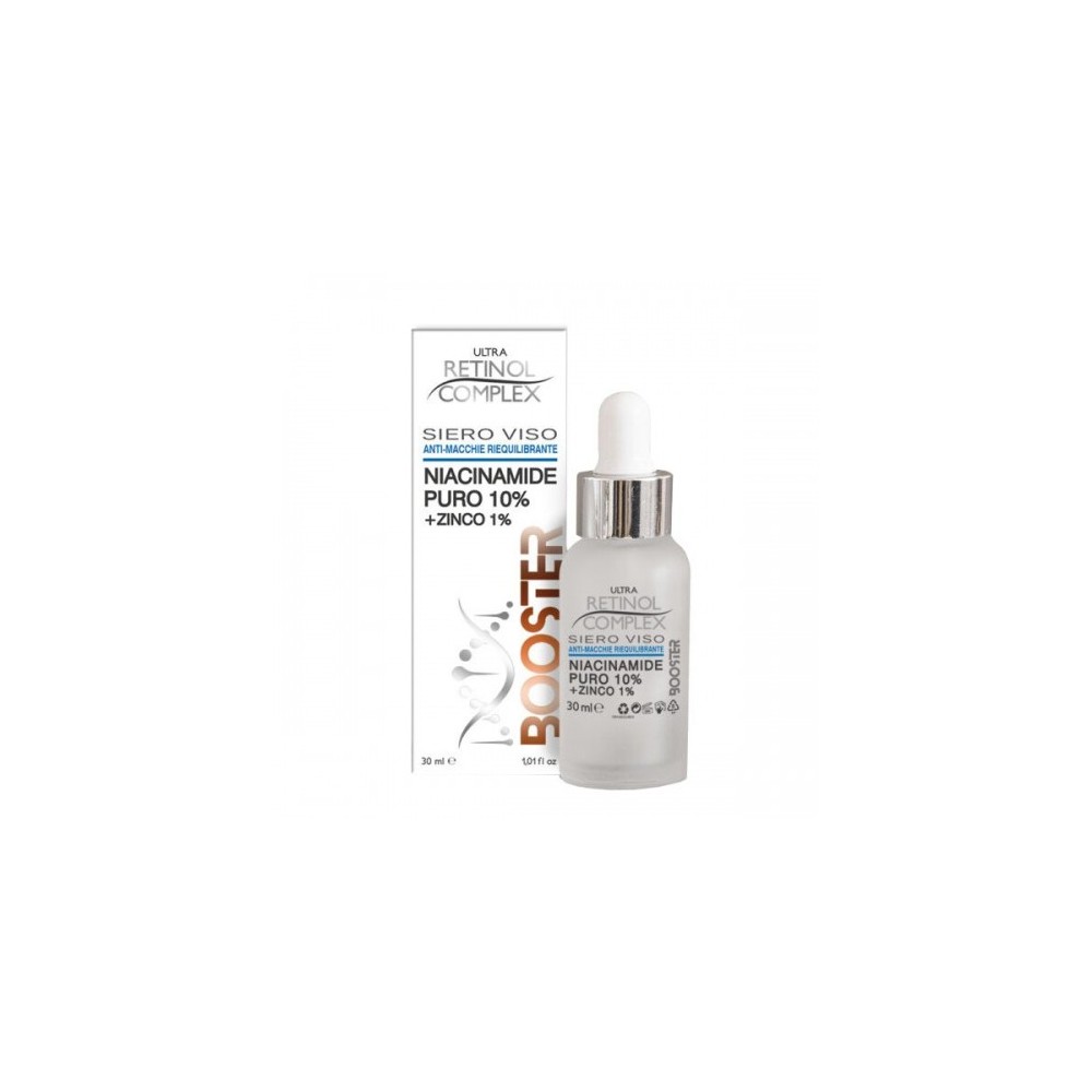 Retinol Complex Booster Niacinamide 10% +  Zinco 1% Siero Viso Anti-Macchie 30 Ml 