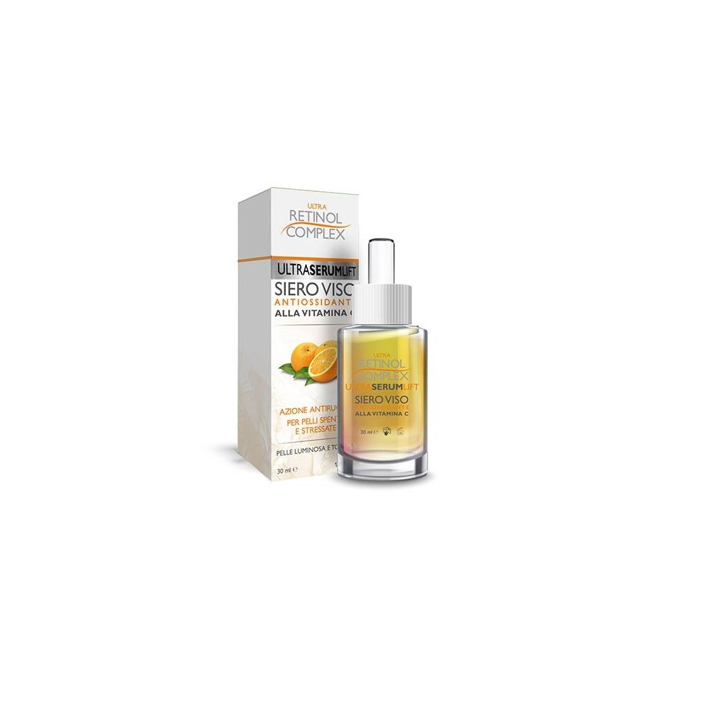 Retinol Complex Siero Viso Antiossidante Con Vitamina C 30 Ml 