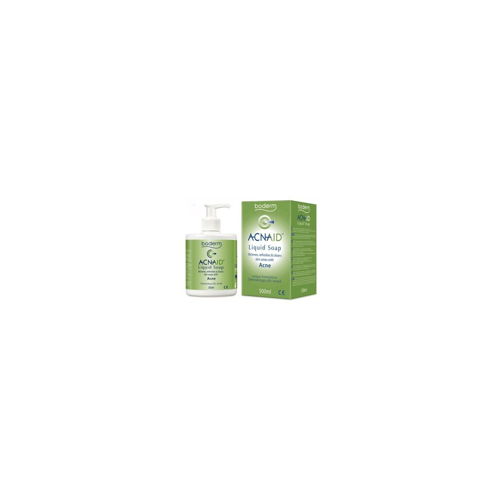 Boderm Acnaid Sapone Liquido Viso Per Pelli Impure A Tendenza Acneica 500 Ml 
