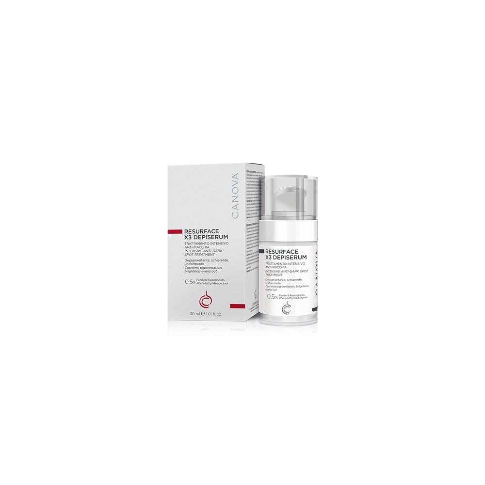 Canova Resurface X3 Depiserum Trattamento Viso Antimacchia 30 Ml 