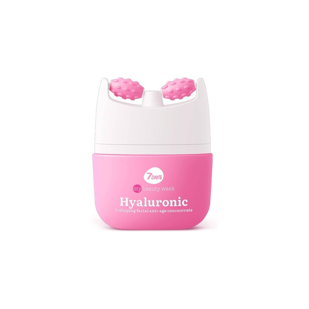 7Days Hyaluronic Crema Idratante Viso Con Roller 40 Ml 