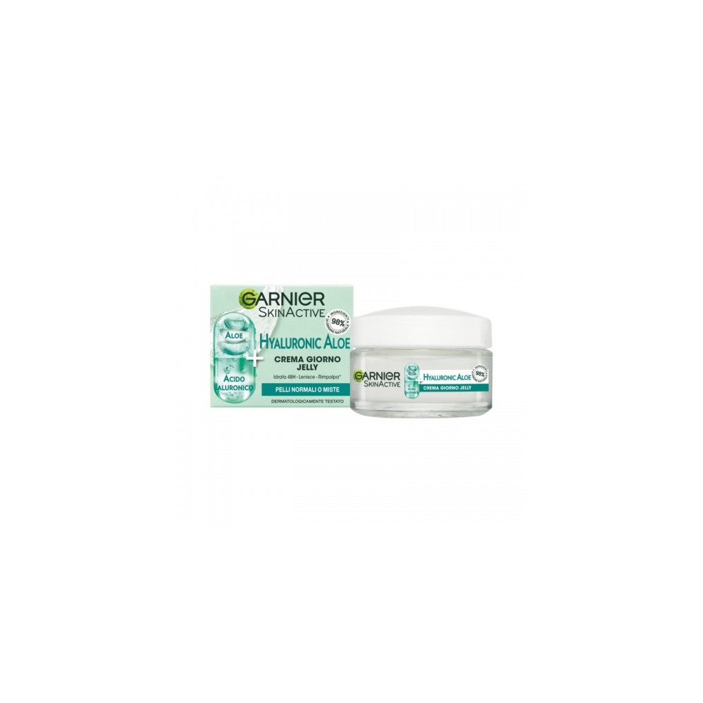 Garnier Skin Active Hyaluronic Aloe Jelly Crema Giorno Idratante 50 Ml 