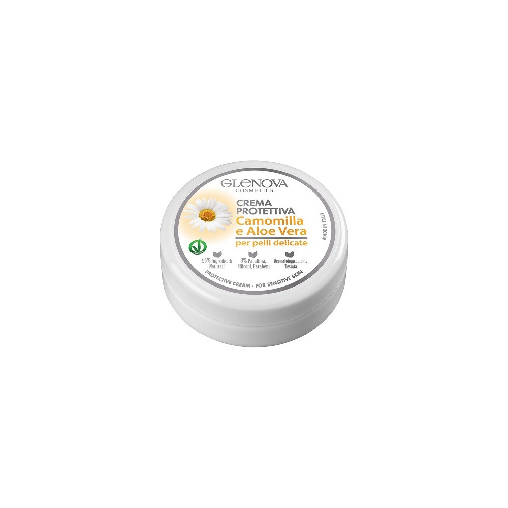 Glenova Crema Protettiva Con Camomilla E Aloe Vera 120 Ml 