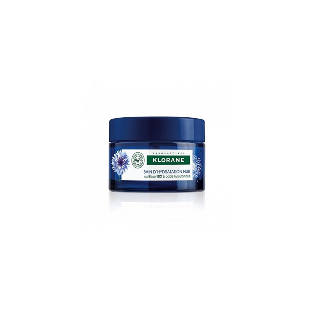 Klorane Crema Idratante Notte Fiordaliso Bio 50 Ml 