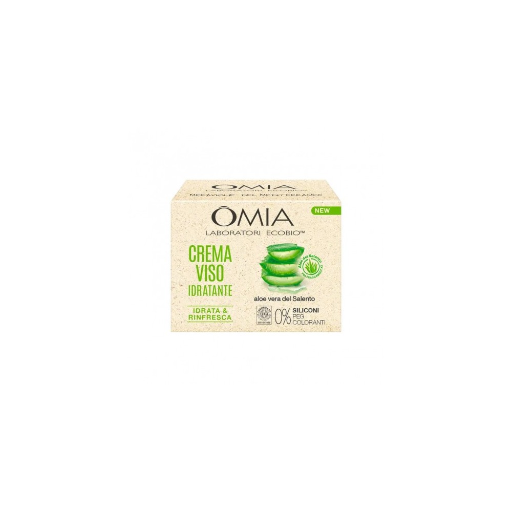 Omia Aloe Vera Del Salento Crema Viso Idratante 50 Ml 
