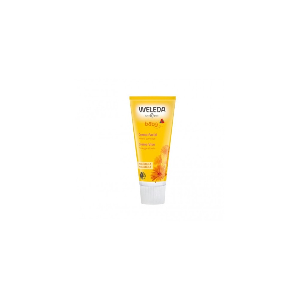 Weleda Baby Calendula Crema Viso Protettiva Ed Idratante 50 Ml 