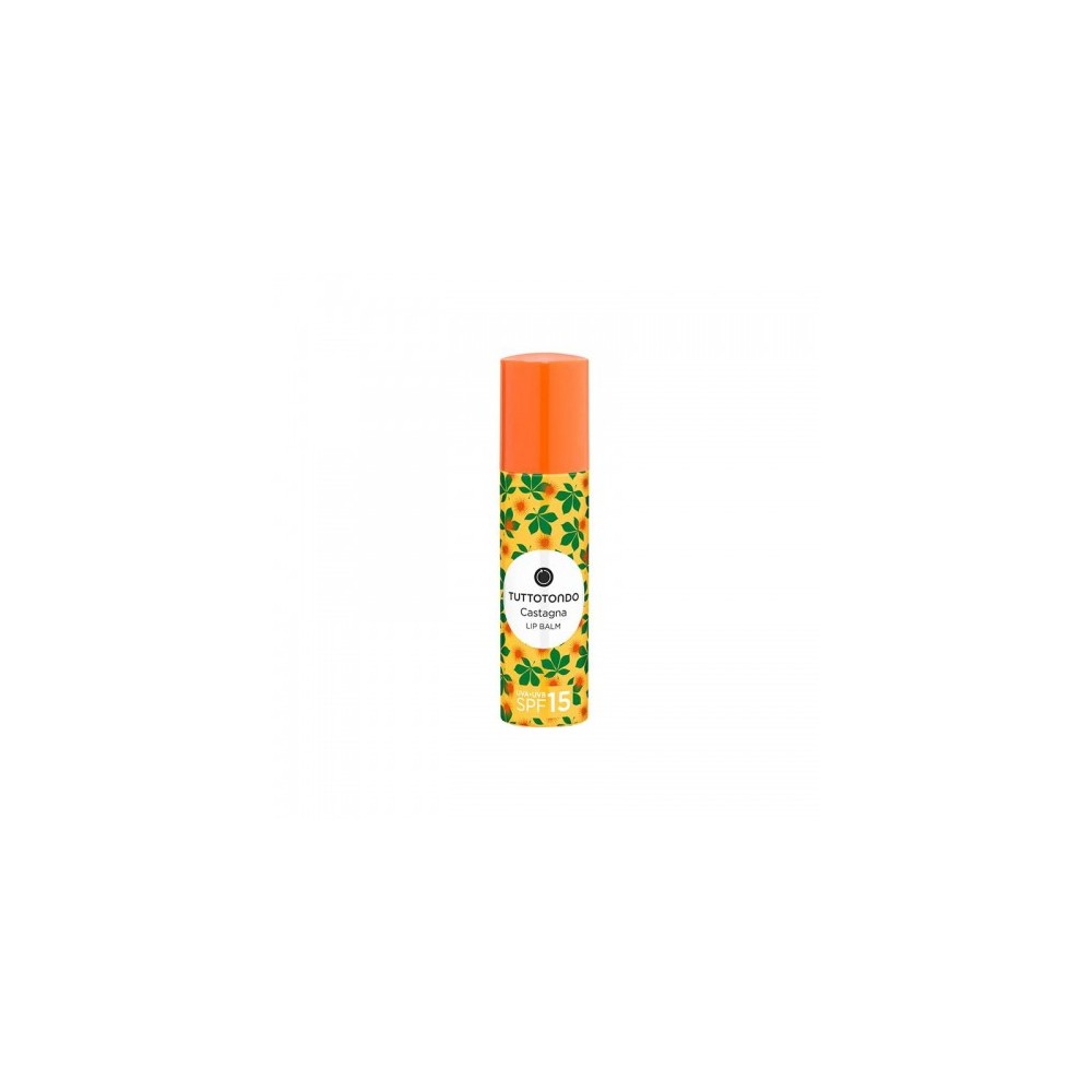 Tuttotondo Castagna Lip Balm Spf15 Balsamo Per Le Labbra Nutriente E Protettivo 