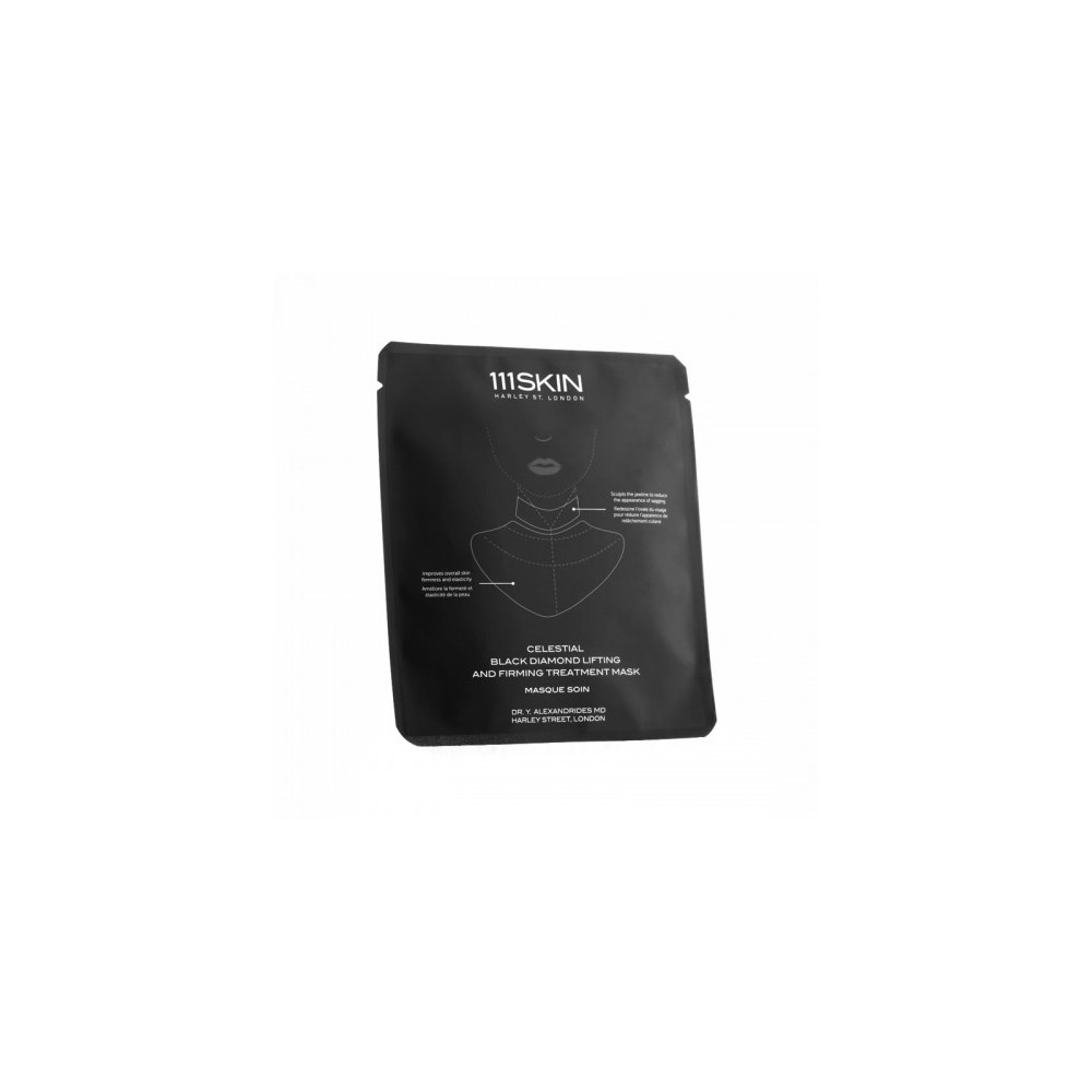 111 Skin Celestial Black Diamond Maschera Trattamento Lifting Rassodante 