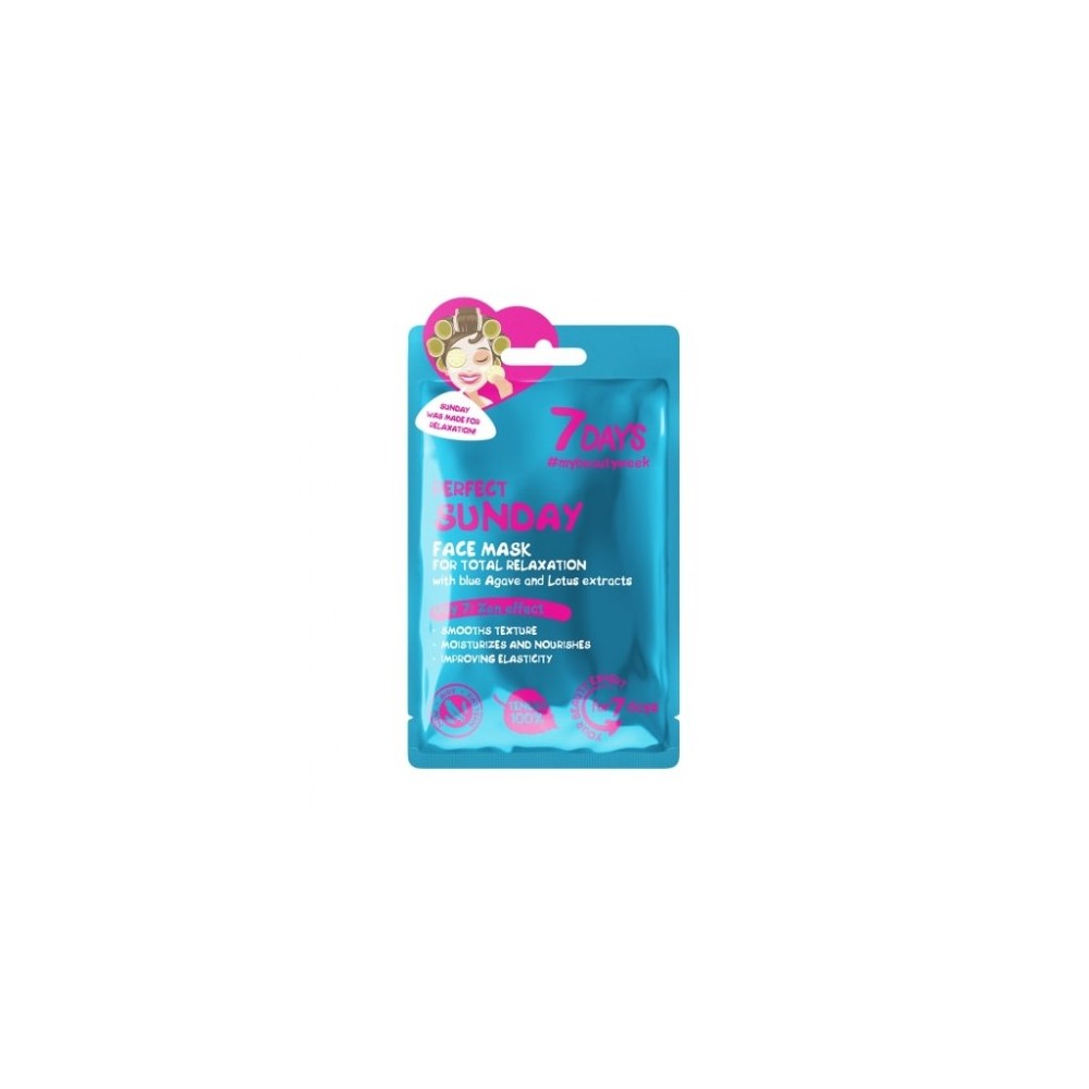 7Days Perfect Sunday Maschera Viso Rigenerante 