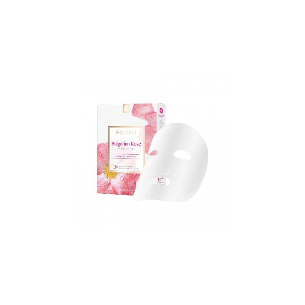 Foreo Bulgarian Rose 3 Maschere In Tessuto Idratanti 