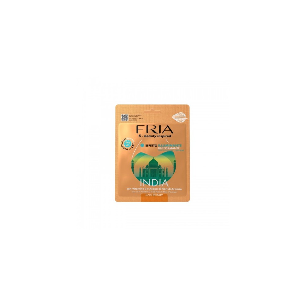Fria K-Beauty Inspired India Maschera Monofase Effetto Energizzante 