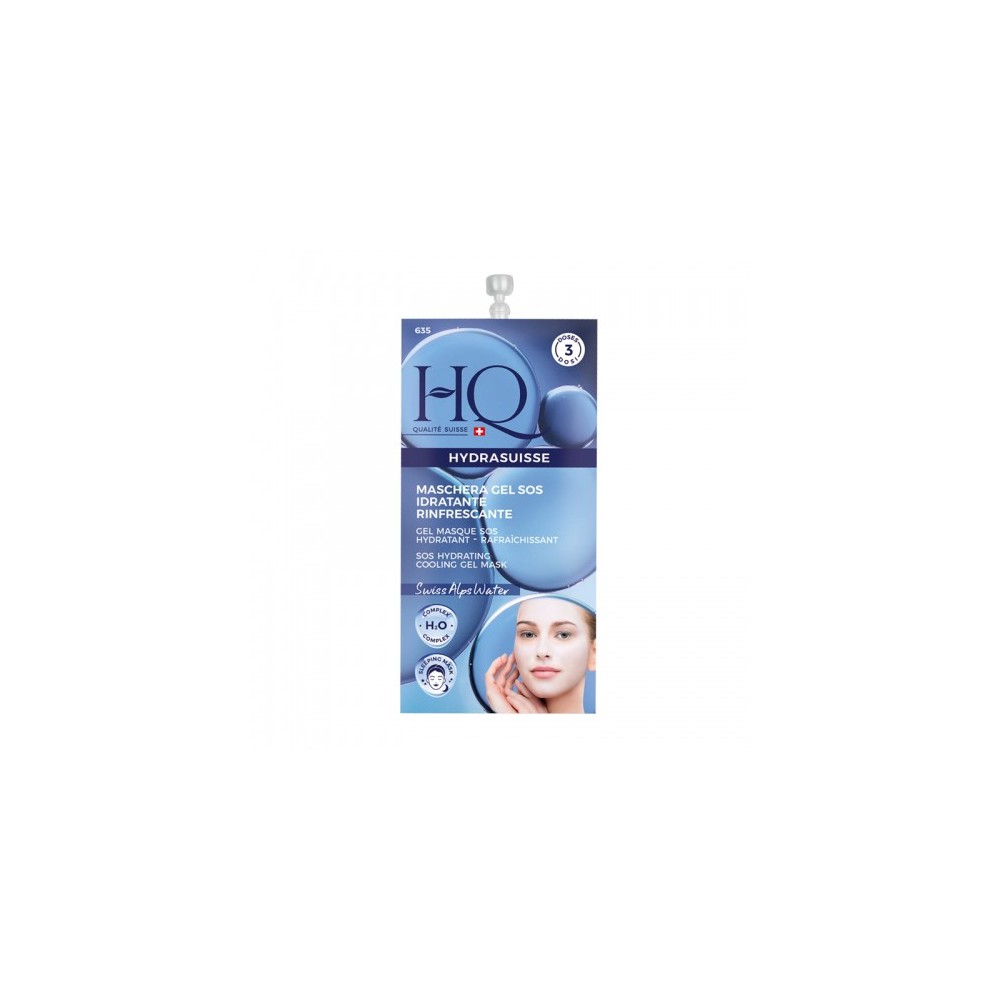 Hq Hydrasuisse Maschera Gel Sos Idratante Rinfrescante 15 Ml 