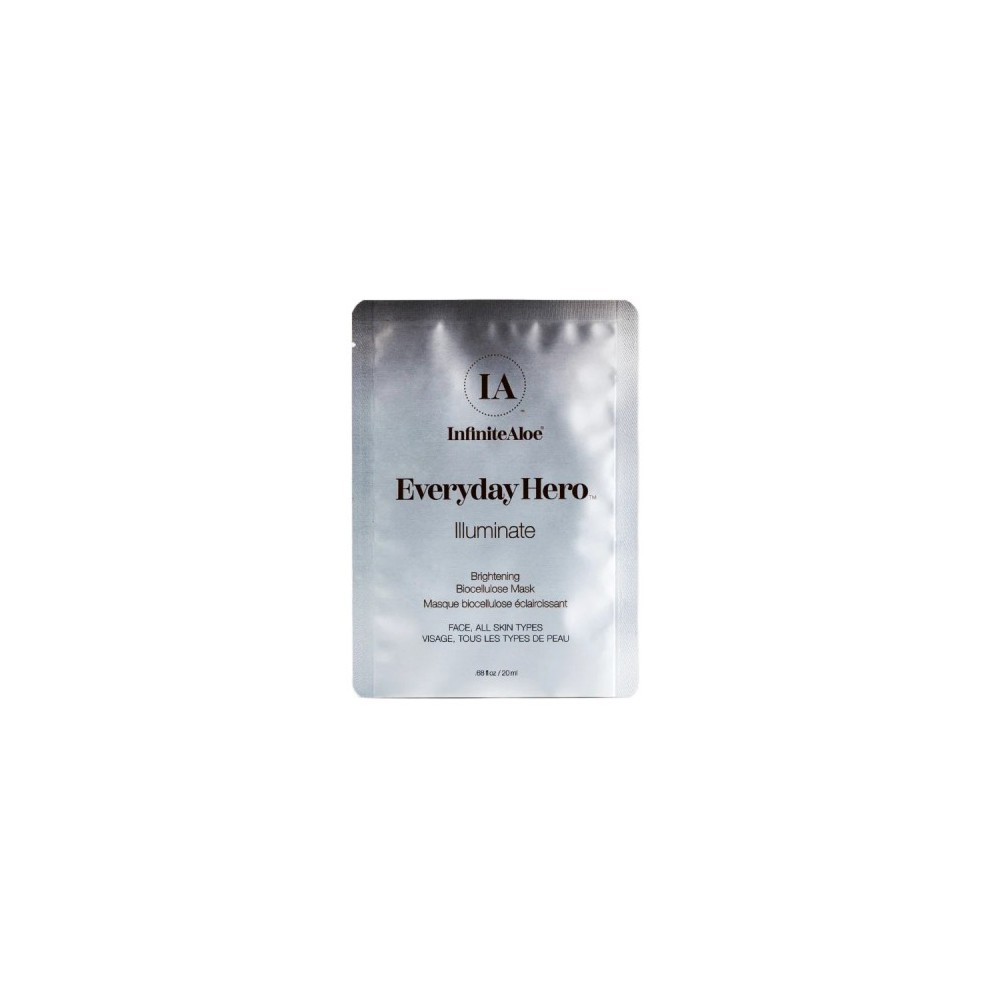 Infinite Aloe Everyday Hero Maschera Viso Illuminante 20 Ml 